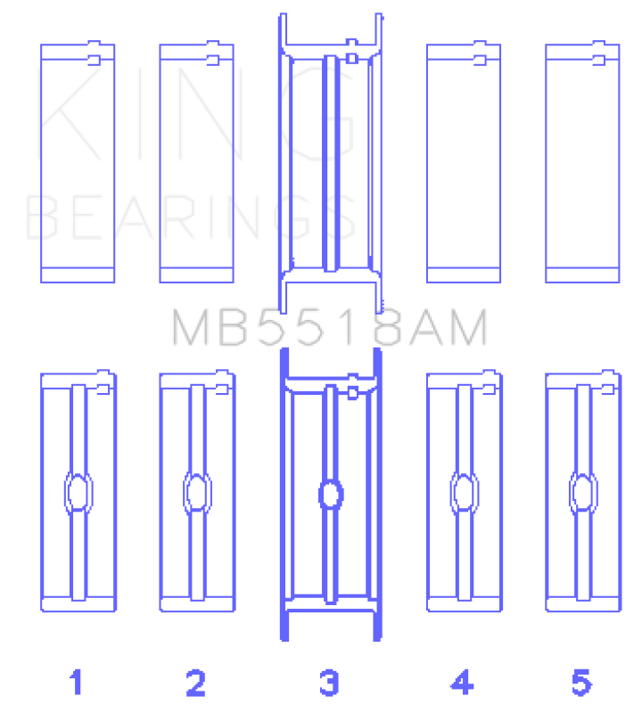 KING Main Bearings