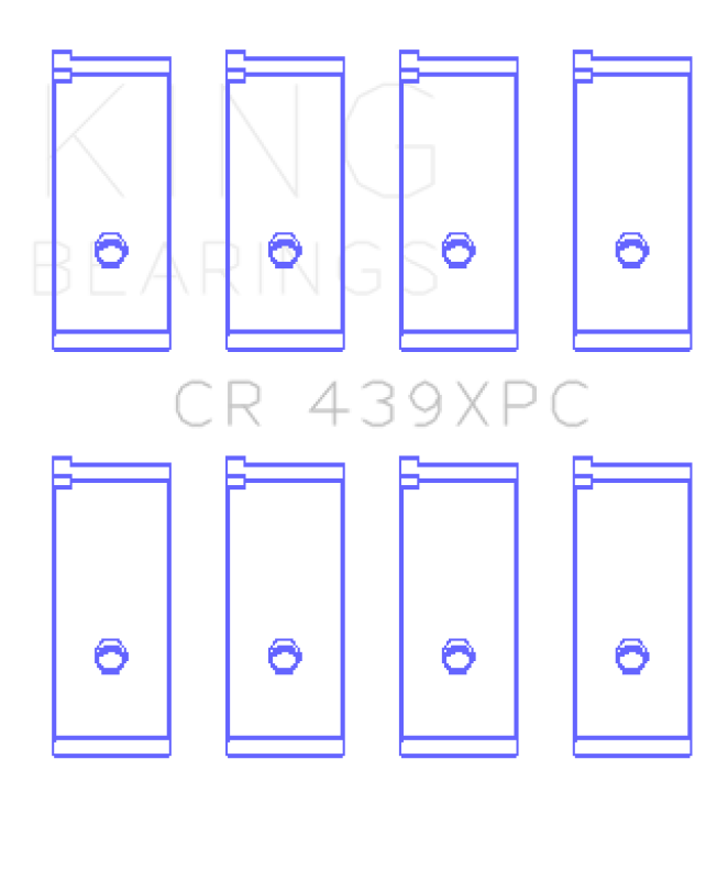 King Engine Bearings Honda B18A1/B18B1 pMaxKote Performance Rod Bearing Set thumbnail 7