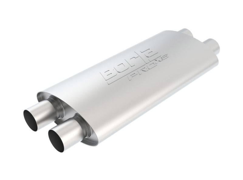 Borla 2.25in Dual In/Out 19in x 9.5in x 4in Turbo XL Muffler thumbnail 2