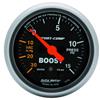 Autometer Sport-Comp 52mm Electronic Full Sweep 30 In Hg.-Vac./15 PSI Boost Gauge thumbnail 6