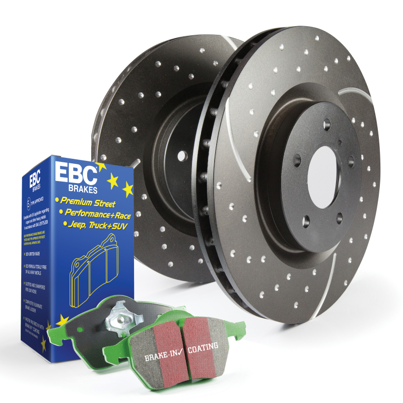 EBC S10 Brake Pad and Rotor Kit (1x ebcGD1581, 1x ebcDP21768) thumbnail 2