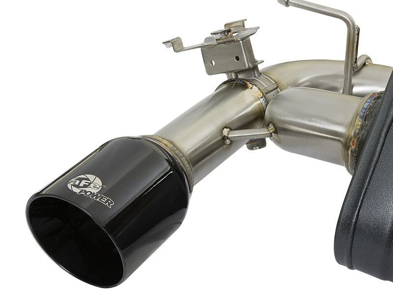 aFe MACH Force-Xp 3in 304 SS Cat-Back Exhaust w/ Black Tips 12-15 BMW 335i (F30) L6 3.0L (t) N55 thumbnail 9