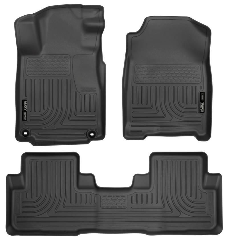 Husky Liners 2012 Honda CR-V WeatherBeater Combo Black Floor Liners thumbnail 2