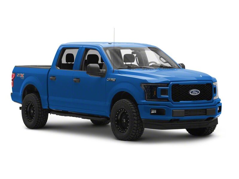 Raxiom 18-20 Ford F-150 CXR Series LED Headlights with Amber DRL- Black Housing- Clear Lens thumbnail 5