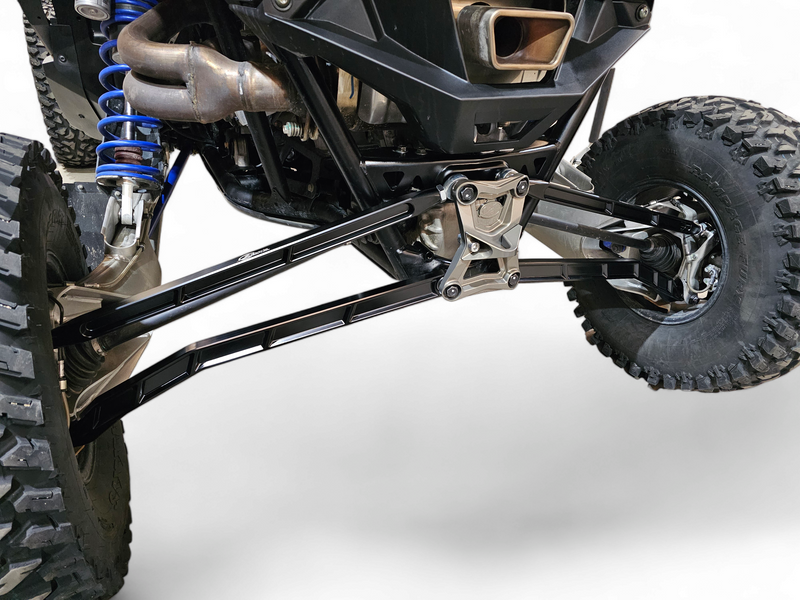 Elektric Offroad 2022+ Polaris Rzr Pro R Turbo R Billet High Clearance Radius Rods Anodized Blk