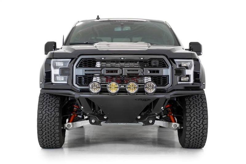 Addictive Desert Designs 17-20 Ford Raptor Pro Add-On Light Hoop - Hammer Black thumbnail 7