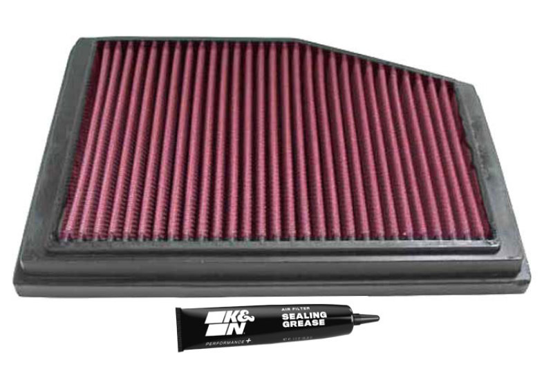 K&N Replacement Air Filter PORSCHE BOXSTER 2.5L H6 96-99, 2.7/3.2L H6 99-04 thumbnail 2