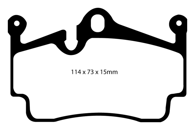 EBC S13 Brake Pad and Rotor Kit (1x ebcRK1668XD, 1x ebcDP41920R) thumbnail 7