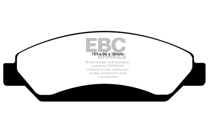 EBC S2 Brake Pad and Rotor Kit (1x ebcDP61742, 1x ebcUSR7372) thumbnail 9