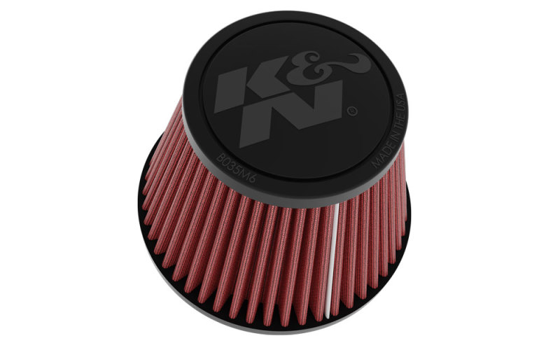 K&N Universal Clamp-on Air Filter 2in Flange ID 5-3/16in Base 3-1/2in Top 3-11/16in Height w/ Vent
Clamp-on Air Filter