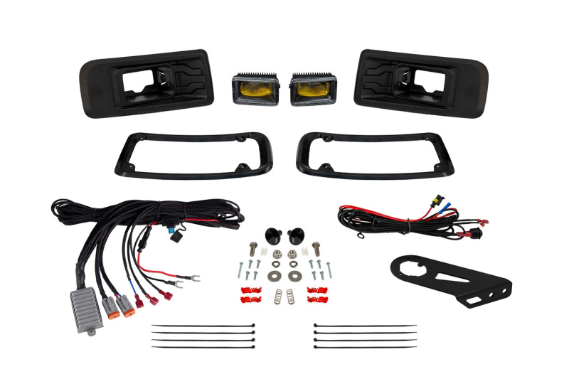 Diode Dynamics 2022+ Ford Maverick Elite Series Add-On LED Fog Light Kit Yellow thumbnail 2