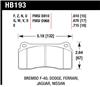 HAWK Blue 9012 Brake Pad Sets