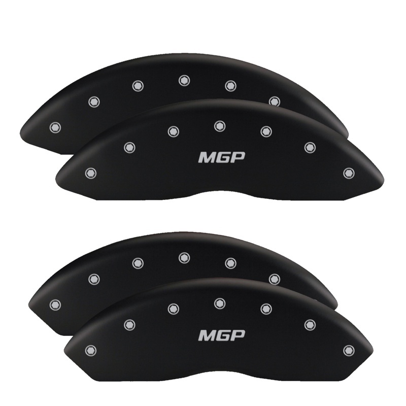 MGP 4 Caliper Covers Engraved Front & Rear Trailblazer style/SS Red finish silver ch thumbnail 3