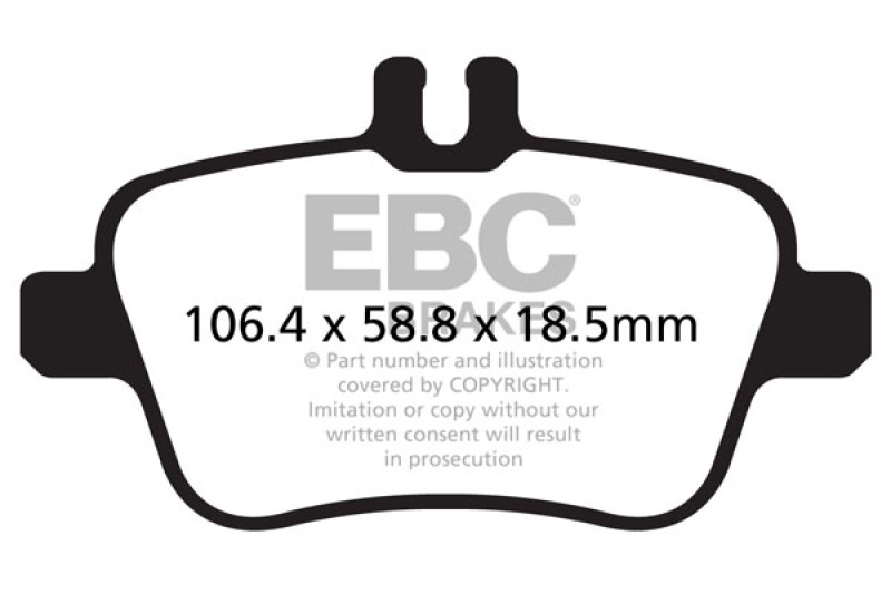 EBC S2 Brake Pad and Rotor Kit (1x ebcUSR1919, 1x ebcDP22157) thumbnail 9