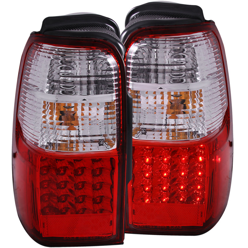 ANZO 2001-2002 Toyota 4 Runner LED Taillights Red/Clear thumbnail 3