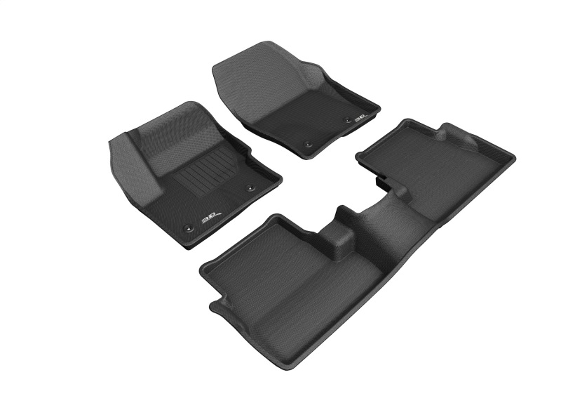 3D MAXpider 17-19 Lincoln MKC Kagu Black Full Set thumbnail 2
