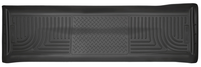 Husky Liners 11-15 Ford F250/F350/F450 Super Duty Crew Cab WeatherBeater Black 2nd Seat Floor Liners thumbnail 7
