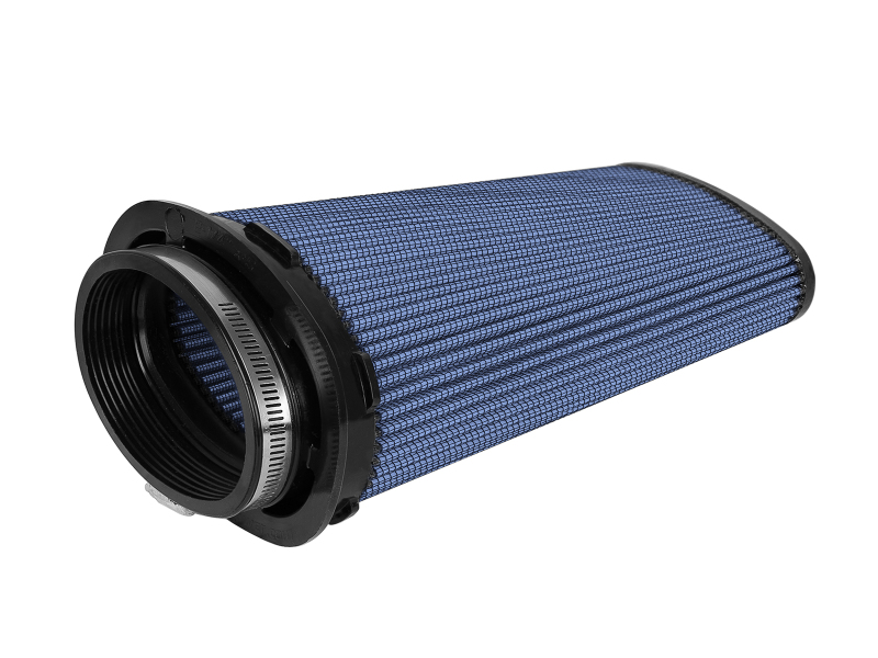 aFe Momentum Replac Air Filter w/Pro 5R Media (Pair) 5x2.25in F/6.25x3.75in B/5.25x2.25in T/11in H thumbnail 5