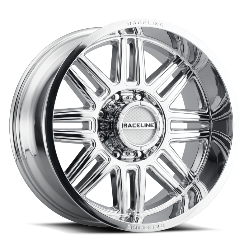 Raceline 948C Split 18x9in / 8x165.1 BP / 18mm Offset / 125.2mm Bore - Chrome Wheel thumbnail 3