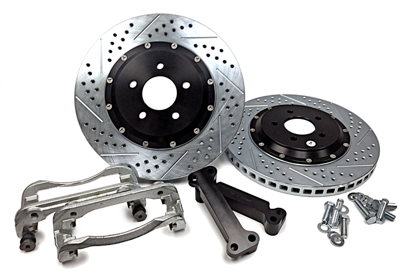 Baer Brakes 05-14 Ford Mustang Base Eradispeed+ Front SDZ 2-Piece Performance Brake Rotors