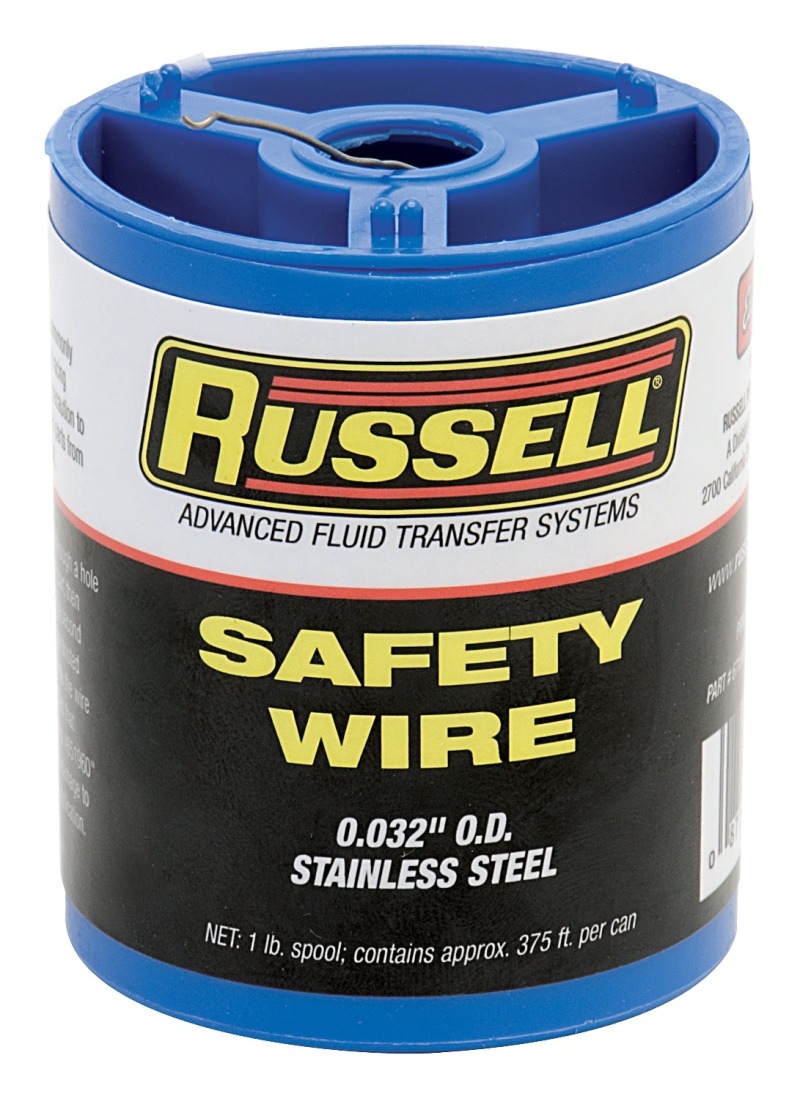 Russell Performance .032-Gauge Stainless Steel Wire 1-lb. Spool thumbnail 5