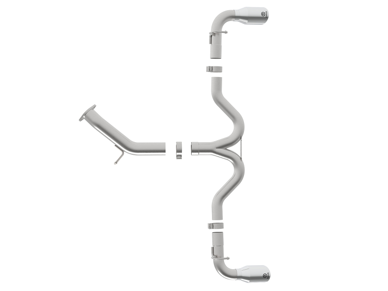 aFe Takeda 3in-2.5in SS Axle-Back Exhaust w/Polished Tips 2018 Hyundai Elantra GT Sport I4-1.6L(t) thumbnail 8