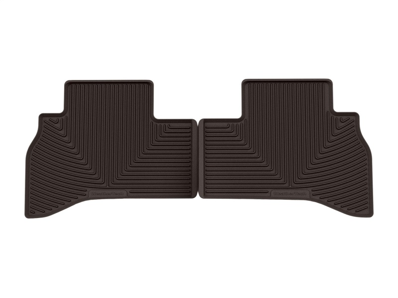 WT Rubber Mats - Rear - Cocoa