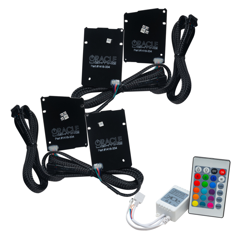 Oracle 19-21 Chevy Camaro LS/LT RGB+A Headlight DRL Kit - w/ Simple Controller thumbnail 2