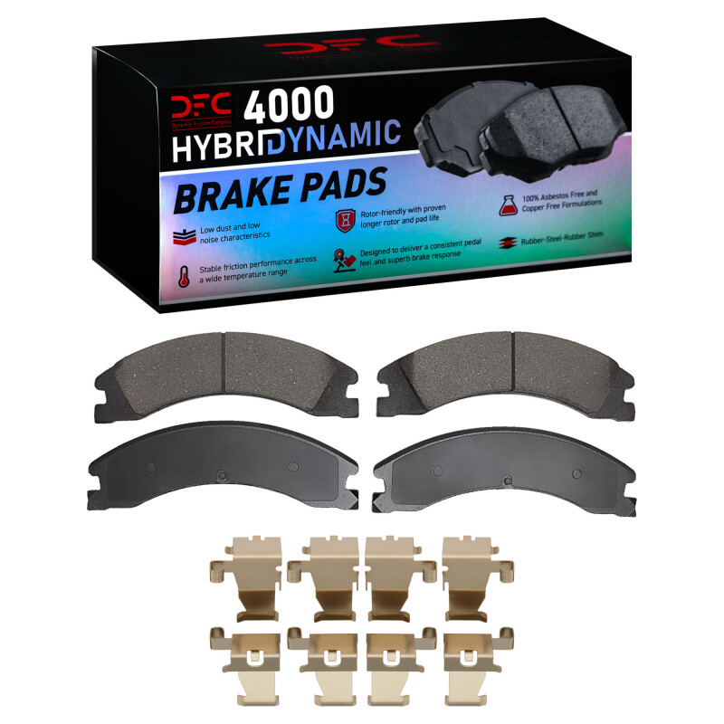 DFC HybriDynamic Brake Pads Hrdwr Kit