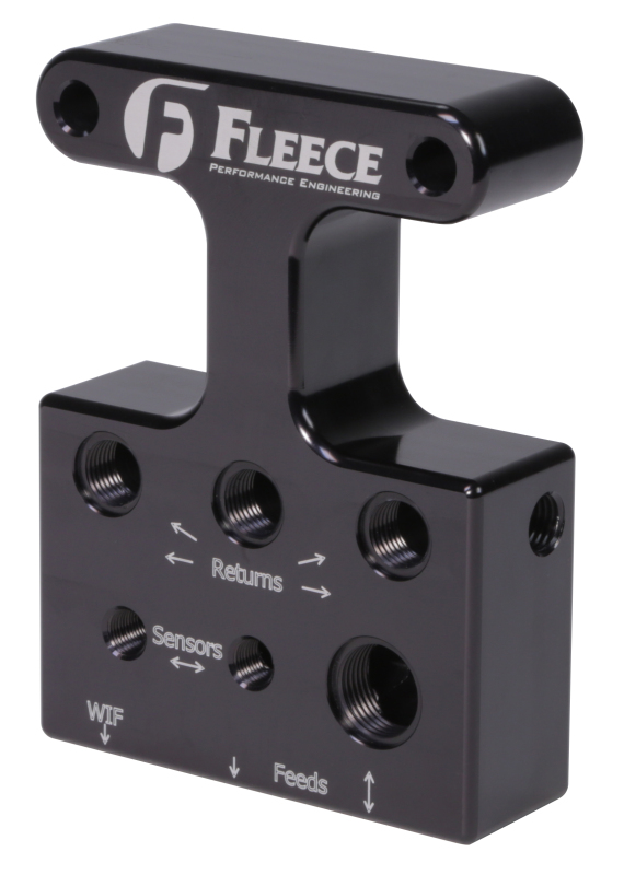 Fleece Performance 07.5-09 Dodge 6.7L Cummins 3rd Gen Fuel Distribution Block thumbnail 4