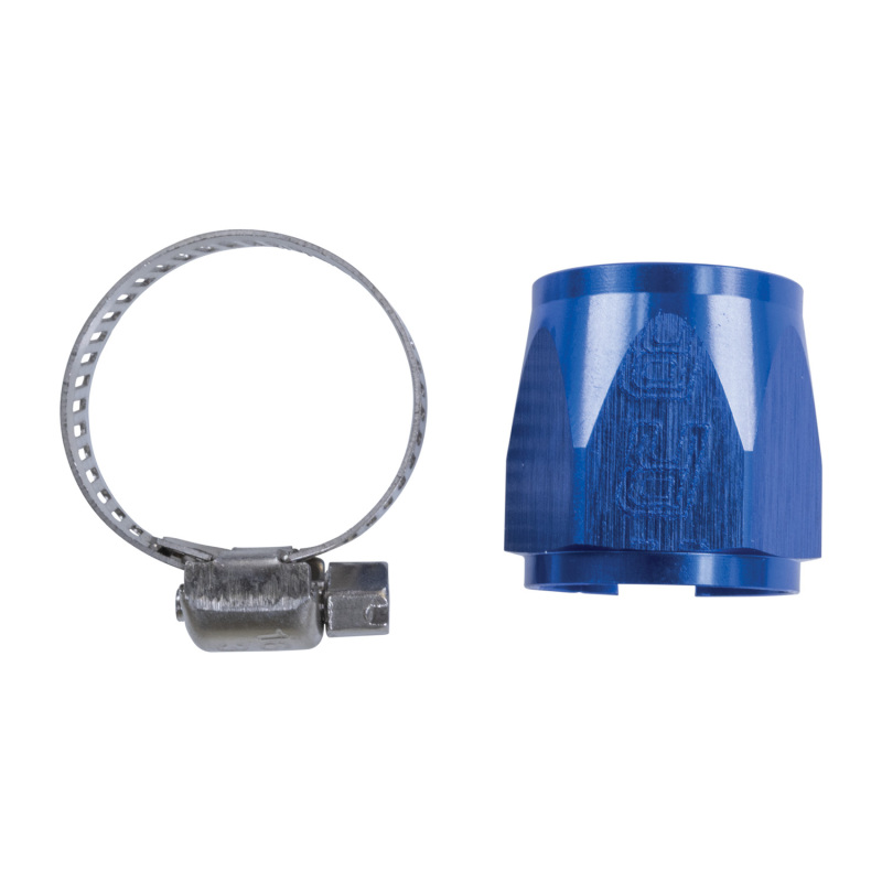 Russell Performance -10 AN Anodized Blue Tube Seal Hose End For 1/2in Heater Hose thumbnail 4