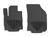 WT Rubber Mats - Front - Blk
