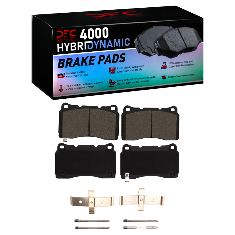 DFC HybriDynamic Brake Pads Hrdwr Kit