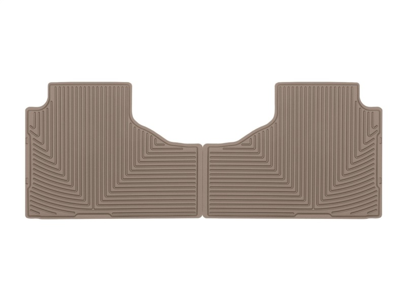 WT Rubber Mats - Rear - Tan