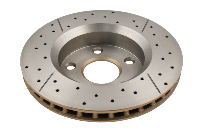 DBA Street Series X-Gold Disc Brake Rotors for 2007-2016 WRANGLER - DBA2536X Rotor thumbnail 3
