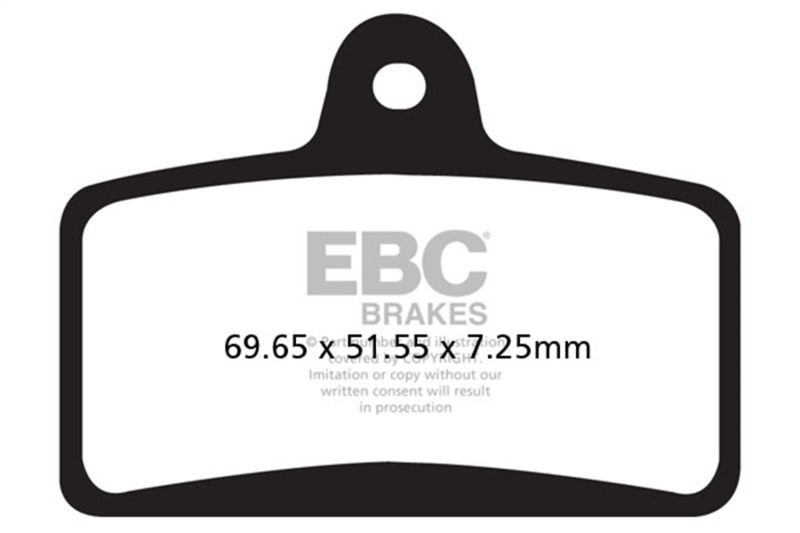 EBC 05-06 Derbi GPR 125/Nude Radial Caliper Front Left FA-SFA-X Brake Pads