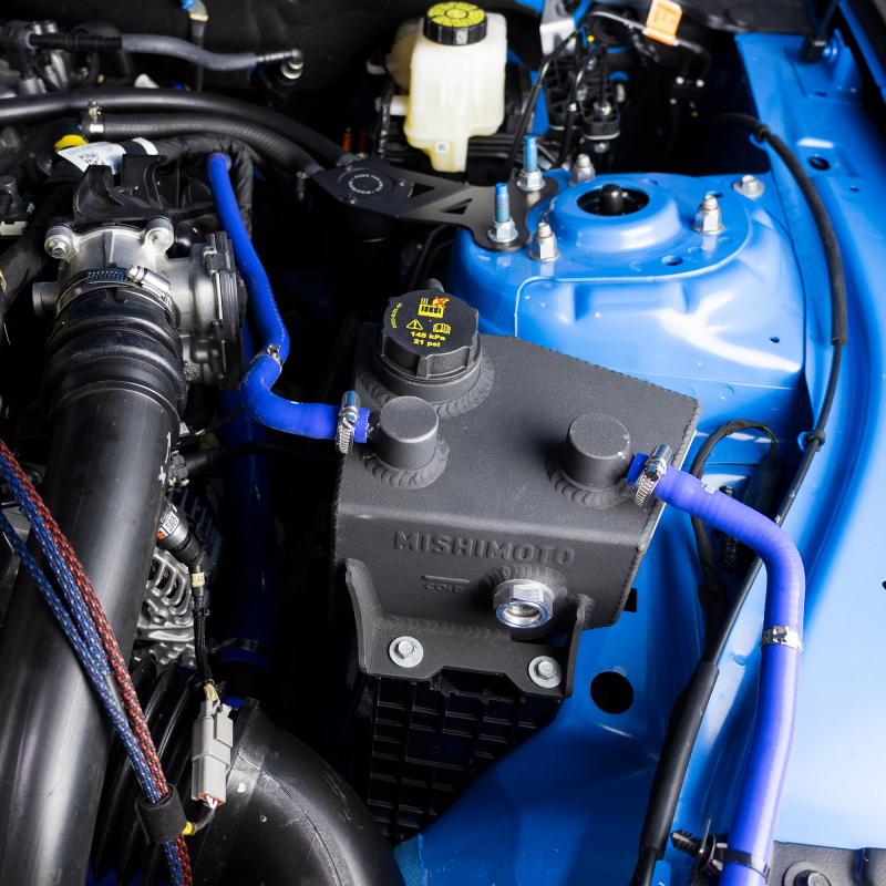 Mishimoto 2024+ Ford Mustang 2.3L Silicone Coolant Hose Kit - Blue thumbnail 4