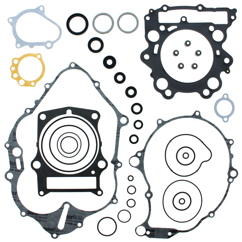 QuadBoss 01-05 Yamaha YFM660R Raptor Complete Gasket Set w/ Oil Seal thumbnail 2