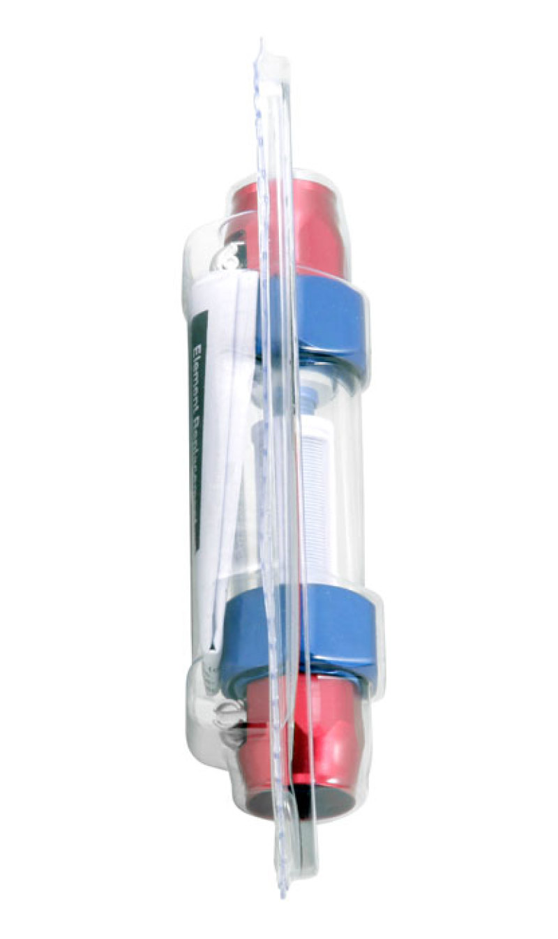 Spectre Pro-Plumbing Fuel Filter 3/8in. - Red/Blue thumbnail 4
