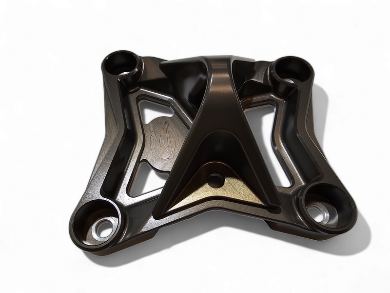Elektric Offroad 2017-2021 Can Am X3 Maverick Volt Radius Rod Plate Anodized Gun Metal
