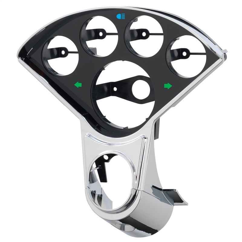 Autometer 55-56 Chevy Cars 5-Gauge Dash Panel (Fits One 3-3/8in Tach & Four 2-1/16in Gauges) thumbnail 9