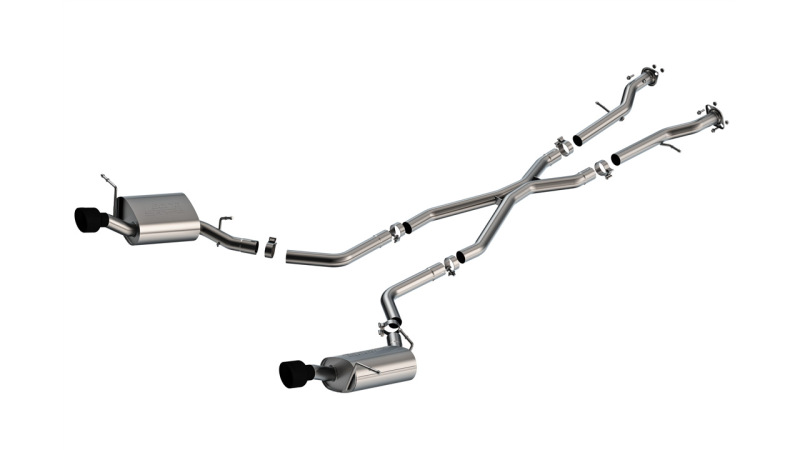 Borla 11-25 Dodge Durango 3.6L V6/5.7L V8 2+4WD S-Type Catback Exhaust - 4.5in Ceramic Black Tips
Cat-Back System