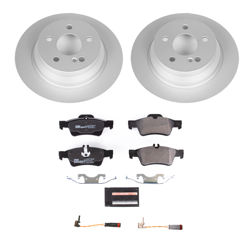Power Stop 2006 Mercedes-Benz E350 Rear Euro-Stop Brake Kit