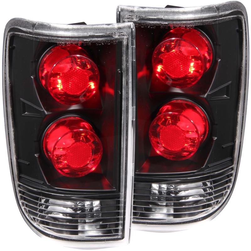 ANZO 1995-2005 Chevrolet Blazer Taillights Dark Smoke thumbnail 4