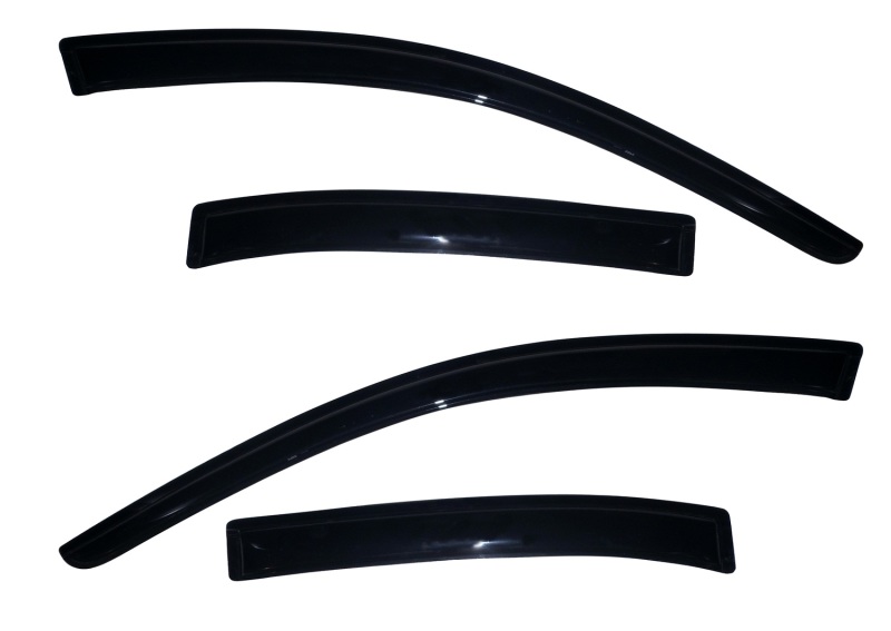 AVS 13-15 Chevy Malibu Ventvisor Outside Mount Window Deflectors 4pc - Smoke thumbnail 2