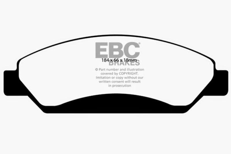 EBC S7 Brake Pad and Rotor Kit (1x ebcED91742, 1x ebcBSD7372) thumbnail 9
