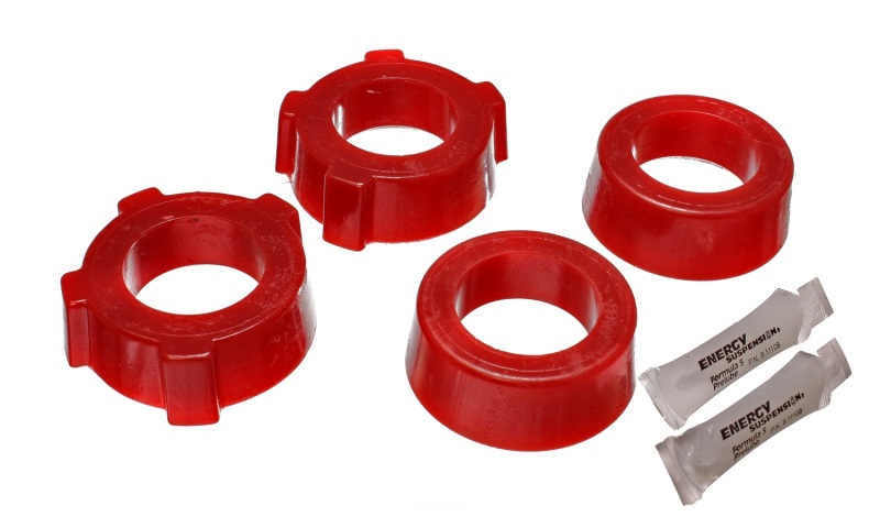 Energy Suspension 69-78 Volkswagen (Air Cooled) Red Rear Spring Plate Bushing Set thumbnail 4