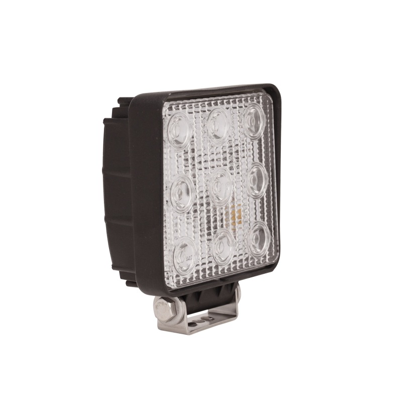 Westin LED Work Utility Light Square 4.6 inch x 5.3 inch Spot w/3W Epistar - Black thumbnail 3