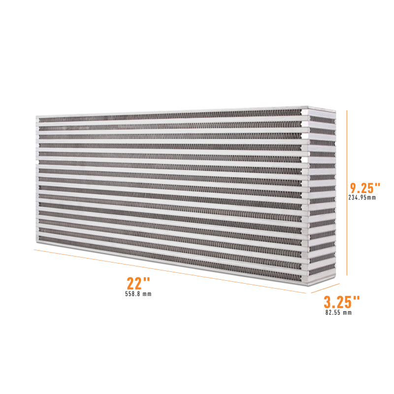 Mishimoto Universal Air-to-Air Intercooler Core - 22in / 9.25in / 3.25in thumbnail 2
