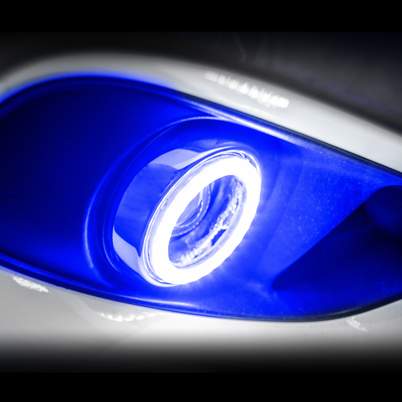 Oracle 15-23 Dodge Challenger LED Surface Mount Projector Fog Halo Kit - Blue